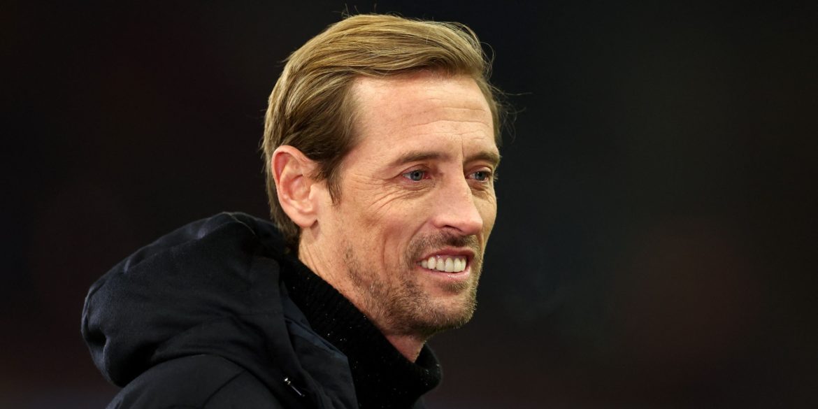 Peter Crouch crying laughing about what he's heard on 6 ft 6 Newcastle star