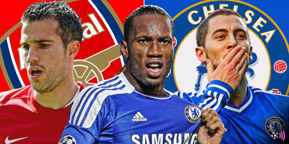 Chelsea v Arsenal: Top 7 goalscorers in Premier League matches