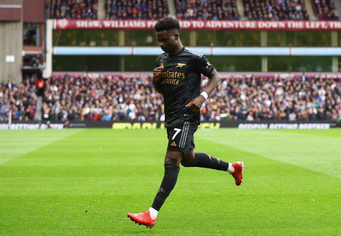 Saka one of the best in the world
